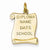 14k Gold Diploma Charm hide-image