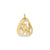 Taurus Charm in 14k Gold