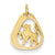 14k Gold Taurus Charm hide-image