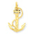 14k Gold Anchor w/ Rope Charm hide-image