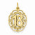 14k Gold #18 Oval Pendant, Pendants for Necklace