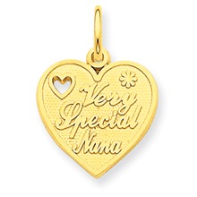 14k Gold Very Special Nana Charm hide-image