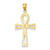 Ankh Cross Charm in 14k Gold