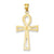 14k Gold Ankh Cross Charm hide-image