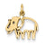 14k Gold Elephant Charm hide-image