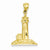 14k Gold Lighthouse pendant, Beautiful Pendants for Necklace