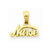 14k Gold Nurse Pendant, Pendants for Necklace