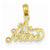 14k Gold #1 Niece Pendant, Pendants for Necklace