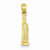 14k Gold 3-D Sears Tower Pendant, Pendants for Necklace