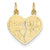 14k Gold Break-apart Mom & Daughter Charm hide-image