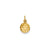 Golf Ball Charm in 14k Gold