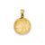 Basketball Charm in 14k Gold