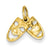 14k Gold Comedy/Tragedy Charm hide-image