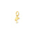 Nefertiti Charm in 14k Gold