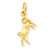 14k Gold Aries Zodiac Charm hide-image