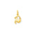 Capricorn Zodiac Charm in 14k Gold