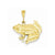 Frog Charm in 14k Gold