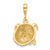 14k Gold Bulldog pendant