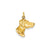 Dog Charm in 14k Gold