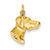 14k Gold Dog Charm hide-image