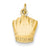 14k Gold Baseball Glove Charm hide-image