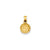 Golf Ball Charm in 14k Gold