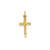 Crucifix Charm in 14k Gold