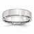 Cobalt Beveled Edge Satin 6mm Wedding Band