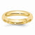 14k Yellow Gold 4mm Comfort-Fit Wedding Band