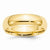 14k Yellow Gold 6mm Comfort-Fit Wedding Band