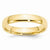 14k Yellow Gold 4mm Lightweight Comfort Fit Wedding Band