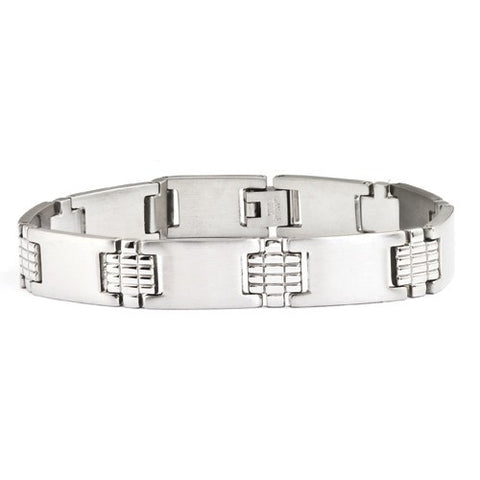 Stainless Steel Brushed Polished Bracelet