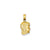 Girl Head Charm in 14k Gold