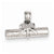 14k White Gold 3-D Rolled Diploma Pendant, Pendants for Necklace