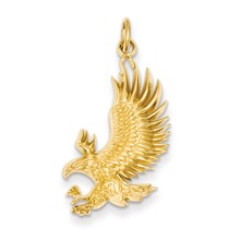 14k Gold American Bald Eagle Charm hide-image