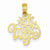 14k Gold #1 Wife Pendant, Pendants for Necklace