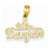 14k Gold #1 Daughter pendant, Classy Pendants for Necklace