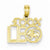 14k Gold 100% Leo Pendant, Pendants for Necklace