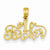 14k Gold #1 Teacher Pendant, Pendants for Necklace