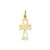 Ankh Cross Charm in 14k Gold