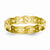 14k Yellow Gold Polished Celtic Knot Wedding Band