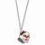 Sex & Sin Skull Painted Necklace