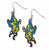 Butterfly CZ Dangle Earrings