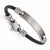 Titanium Cable & Brushed Childrens Id Bracelet