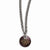 Titanium/Silver Two-Tone Black Ti Cooper Color Anodized & Necklace