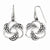 Sterling Silver & Ruthenium-plated Shepherd Hook Earrings