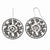 Sterling Silver & Ruthenium-plated Shepherd Hook Earrings