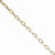 14K White and Yellow Gold Polished Open Link Bracelet