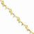 14K Yellow Gold Polished Dolphin Bracelet