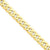 14K Yellow Gold Beveled Curb Chain